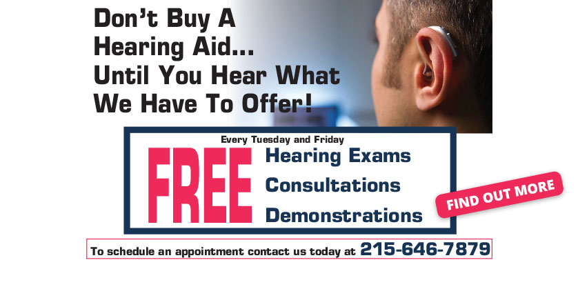 Free Hearing Services - Suburban Hearing Aid Center