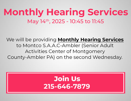 Monthly Hearing Services and Hearing Presentation